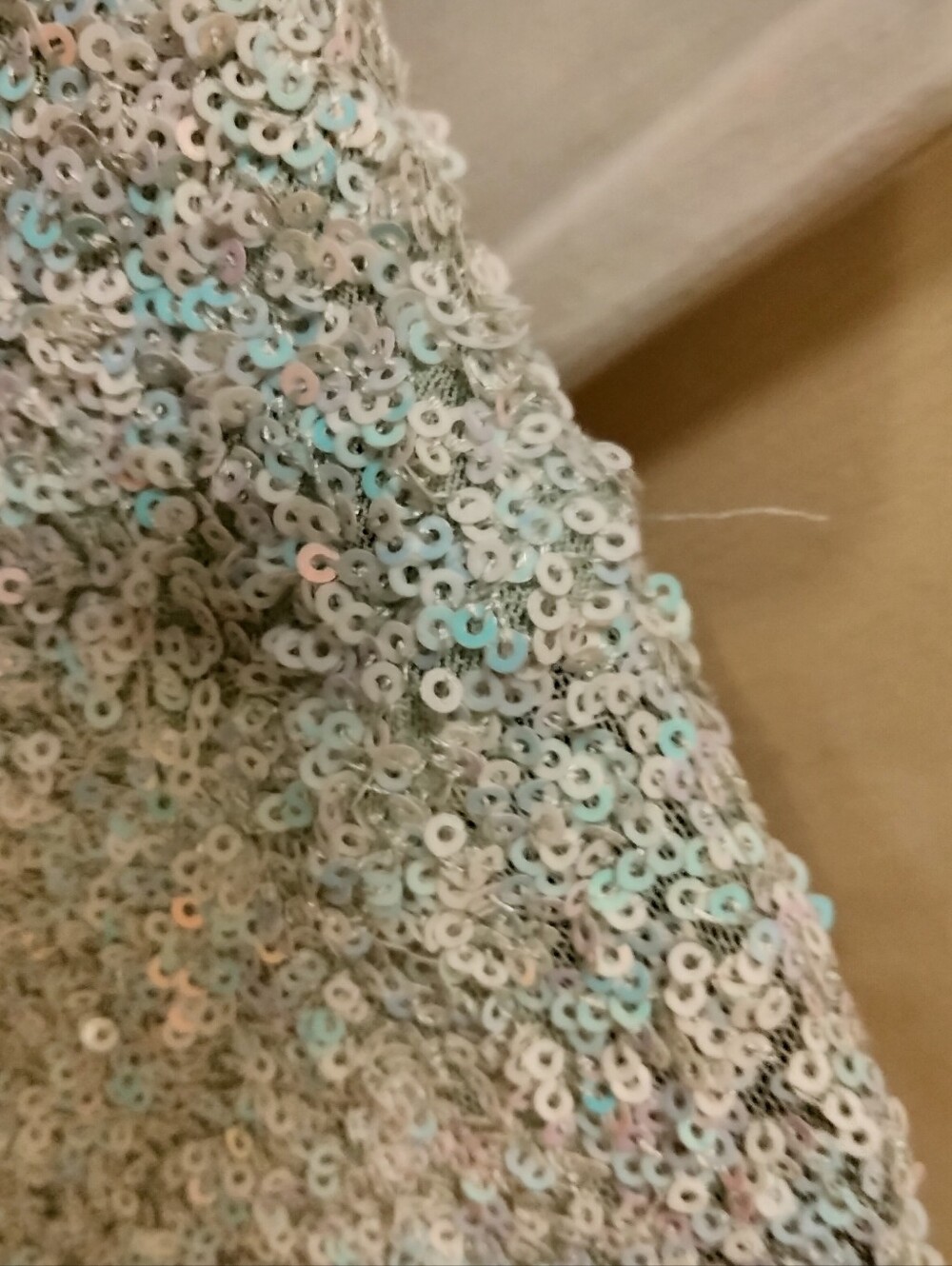 NWOT Size S Intimately Free People Leading The Way Long Sleeve Sequin Top - Picture 6 of 12